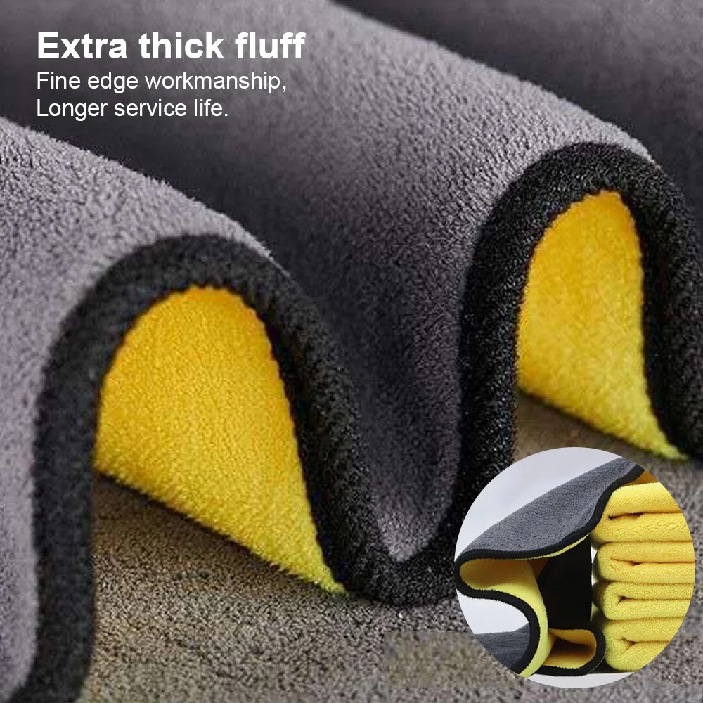 3/5/10Pcs Car Wash Microfiber  - Microfiber Towel Detailing recension och pris