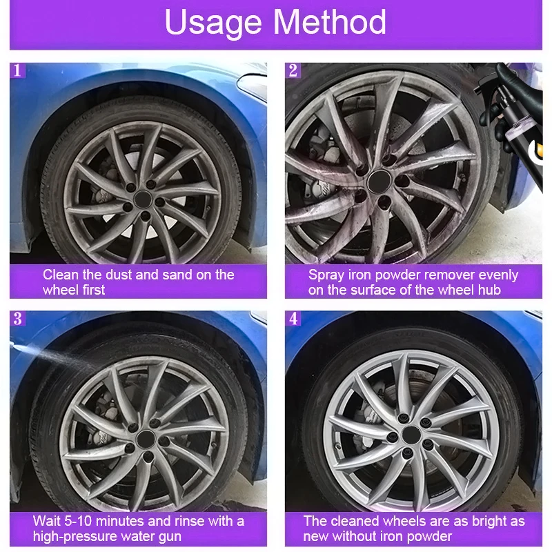 50ml/100ml Wheel Paint Iron Re - Wheel Cleaner Alloy recension och pris