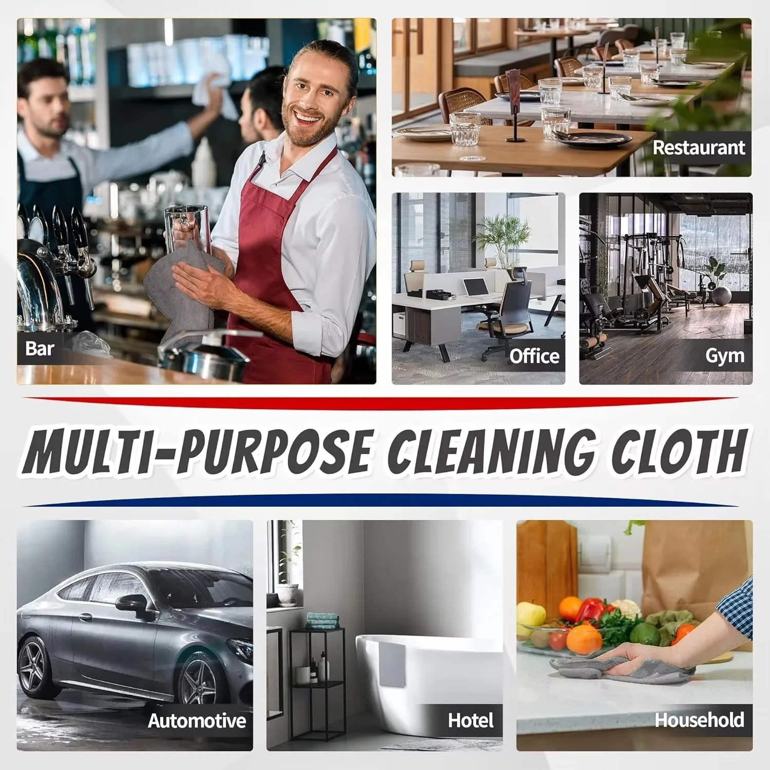 Reusable Thicken Microfiber Cl - Microfiber Towel Detailing recension och pris