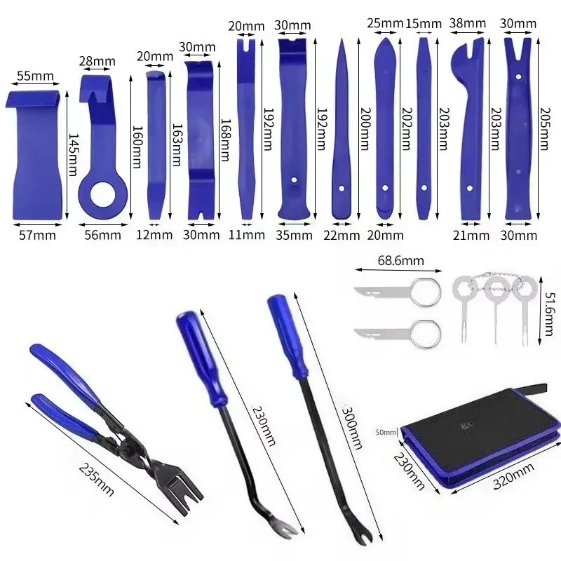 New Car Hand Tool Set Car Disa - Trim Restorer Plastic recension och pris