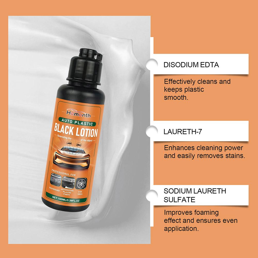 Car Plastic Restorer Black Lot - Trim Restorer Plastic recension och pris