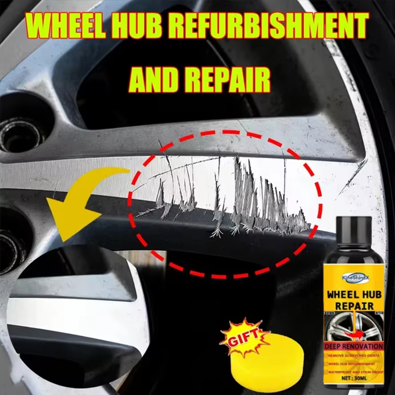 Car Wheel Rim Scratch Refurbis - Wheel Cleaner Alloy recension och pris