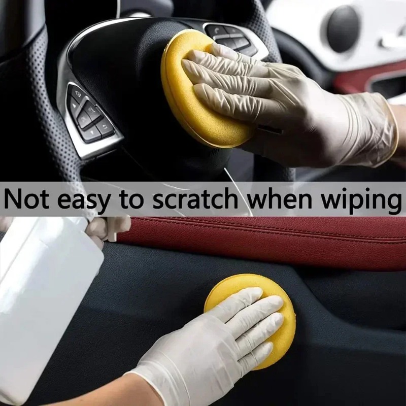 6PCS Car Care Foam Wax Applica - Wax Applicator Pad recension och pris
