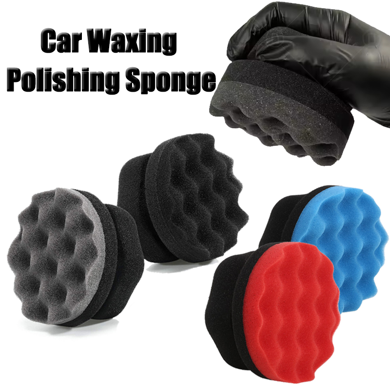 Car Wax Polishing Sponge Hexag - Wax Applicator Pad recension och pris