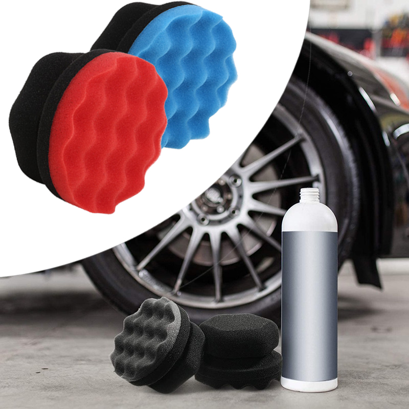 Car Wax Polishing Sponge Hexag - Wax Applicator Pad recension och pris