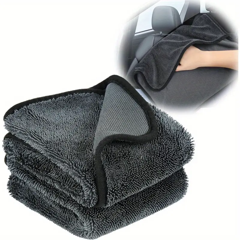 1/5pcs Heavy-Duty Car Towel 12 - Microfiber Towel Detailing recension och pris