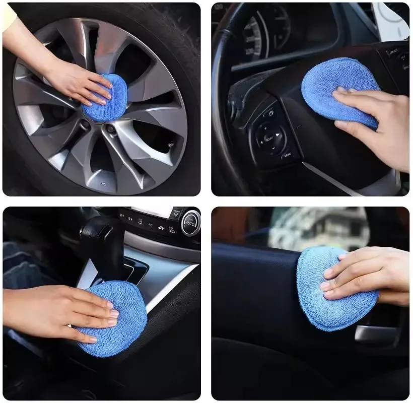 10/1Pcs 5-inches Microfiber Wa - Interior Detailing Kit recension och pris